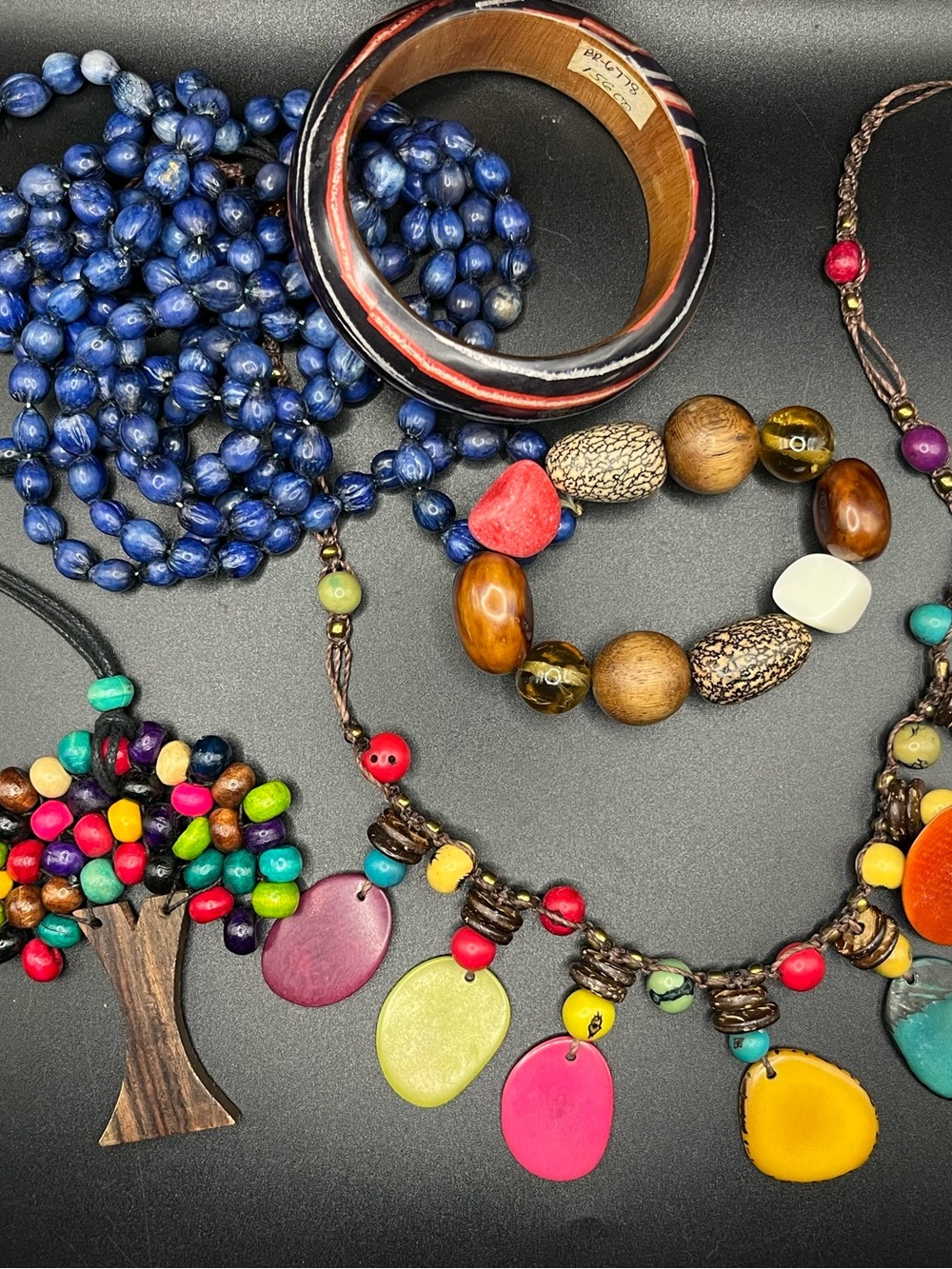 2/$40 Boho Multicolor Beaded Necklace and Bracelet Set